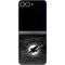 NFL Miami Dolphins Black & White Galaxy Z Flip6 Skin